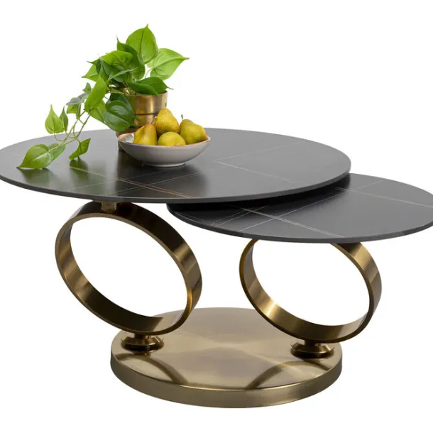 coffee_table_beverly_gold_3.webp Best KARE Design Coffee Table Beverly Gold 133x80cm