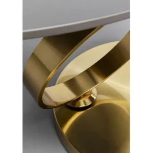 Best KARE Design Coffee Table Beverly Gold 133x80cm