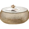 Sale KARE Design Coffee Table Cesta Gold