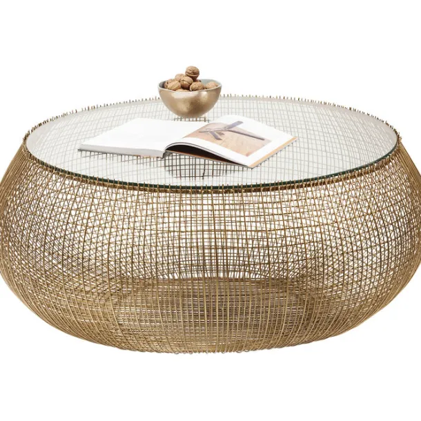 coffee_table_cesta_gold_0.webp Sale KARE Design Coffee Table Cesta Gold