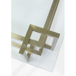 Best KARE Design Coffee Table Clara Gold 120x120cm