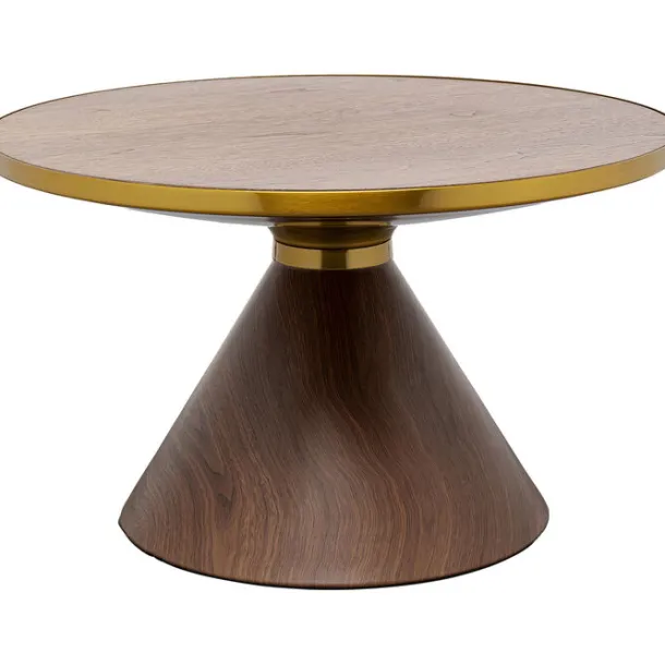 coffee_table_cono_walnut__0.webp Online KARE Design Coffee Table Cono Walnut Ø70cm