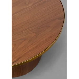 Online KARE Design Coffee Table Cono Walnut Ø70cm