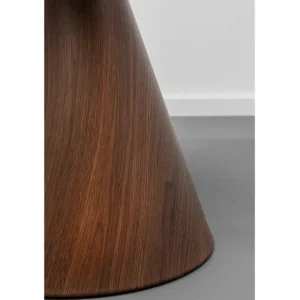 Outlet KARE Design Coffee Table Cono Walnut Ø50cm