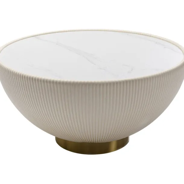 coffee_table_endless_vega_0.webp Best KARE Design Coffee Table Endless Vegas White Ø71cm