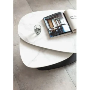 Online KARE Design Coffee Table Franklin White 150x58cm