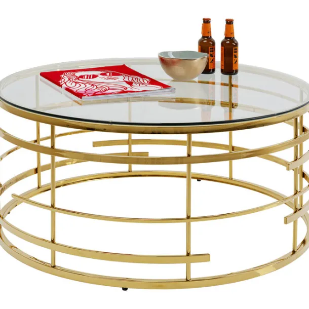 coffee_table_jupiter_gold_4.webp Best KARE Design Coffee Table Jupiter Gold Ø100cm