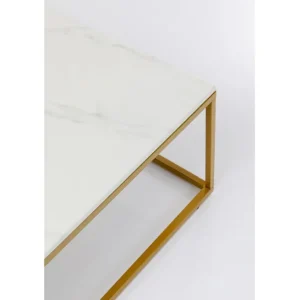 Discount KARE Design Coffee Table Key West Gold 90x90cm