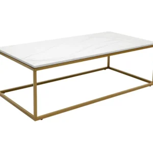 Best KARE Design Coffee Table Key West Gold 120x60cm