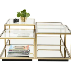 Online KARE Design Coffee Table Luigi Gold (4/Set)