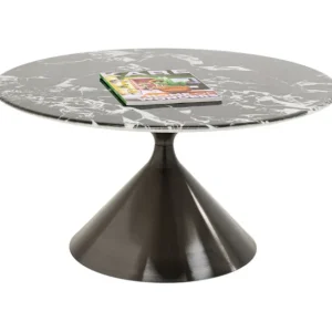 Hot KARE Design Coffee Table Mambo Graphite Ø80cm