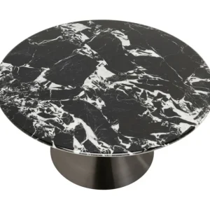 Hot KARE Design Coffee Table Mambo Graphite Ø80cm