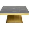 Discount KARE Design Coffee Table Miler Gold 80x80cm