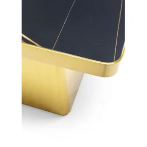 Discount KARE Design Coffee Table Miler Gold 80x80cm