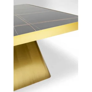 Discount KARE Design Coffee Table Miler Gold 80x80cm