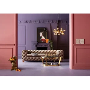 Outlet KARE Design Coffee Table Monocolo Gold Ø90cm