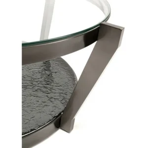 Sale KARE Design Coffee Table Monocolo Graphite Ø90cm