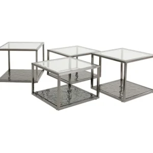 Sale KARE Design Coffee Table Orion Graphite (4/Set)
