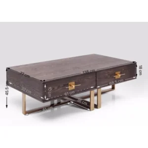 New KARE Design Coffee Table Osaka 138x77cm