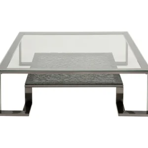 New KARE Design Coffee Table Rush Graphite 120x120cm