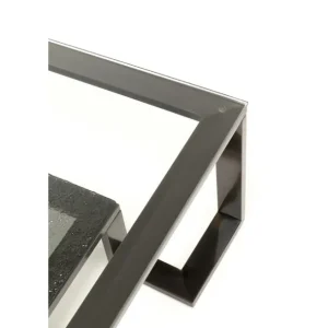 New KARE Design Coffee Table Rush Graphite 120x120cm