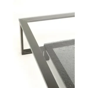 New KARE Design Coffee Table Rush Graphite 120x120cm