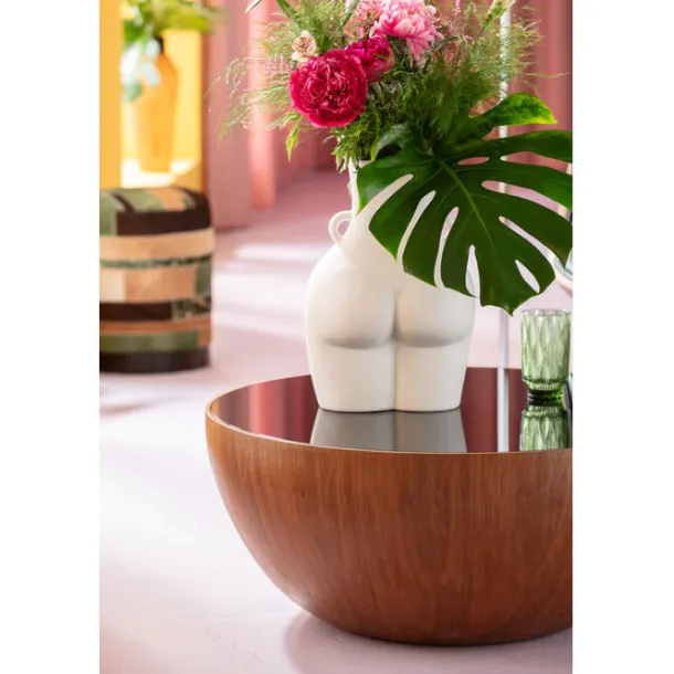 coffee_table_tear_drops_w_2.webp Fashion KARE Design Coffee Table Tear Drops Walnut Ø80cm