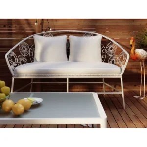 Clearance KARE Design Coffee Table Tiki White
