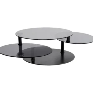 Fashion KARE Design Coffee Table Twist Ø90 (170)x43cm