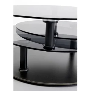 Fashion KARE Design Coffee Table Twist Ø90 (170)x43cm