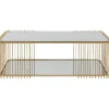 New KARE Design Coffee Table Wire Double Brass 120x60cm