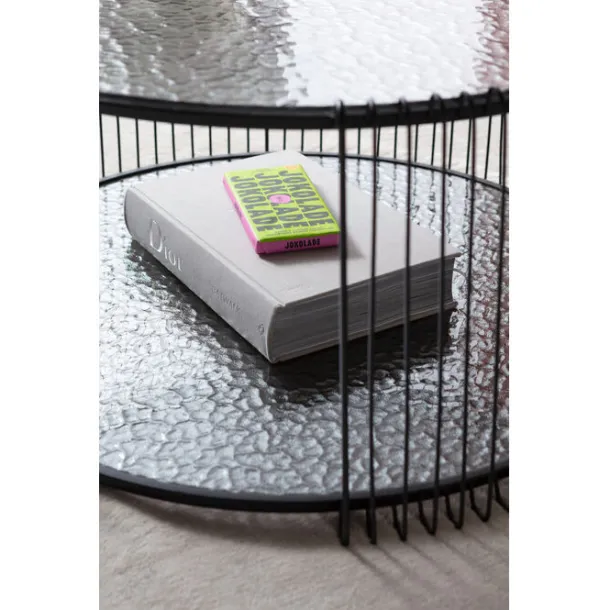 coffee_table_wire_double__2-6.webp Online KARE Design Coffee Table Wire Double Bubble Black (2/Set)
