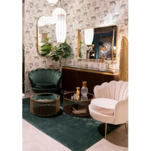 Online KARE Design Coffee Table Wire Double Brass (2/Set)