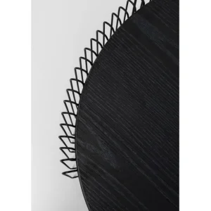 Online KARE Design Coffee Table Wire Double Black Wood (2/Set)