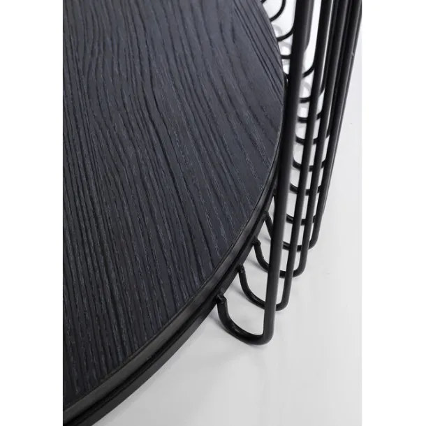 coffee_table_wire_double__7-2.webp Online KARE Design Coffee Table Wire Double Black Wood (2/Set)
