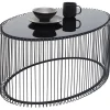 Discount KARE Design Coffee Table Wire Uno Black 60x90cm