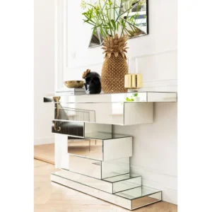 Clearance KARE Design Console Brick Mirror