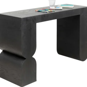 Outlet KARE Design Console Curve Black 120x76cm