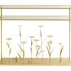 Hot KARE Design Console Flower Meadow Gold 100