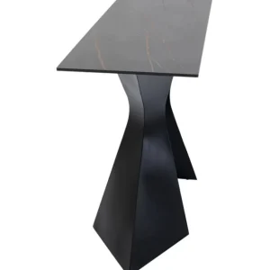 Clearance KARE Design Console Gloria Black Ceramik 140x81cm