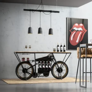 Online KARE Design Console Motorbike Black