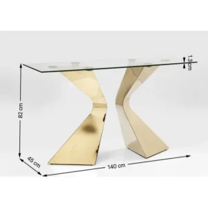 Sale KARE Design Console Table Gloria Gold