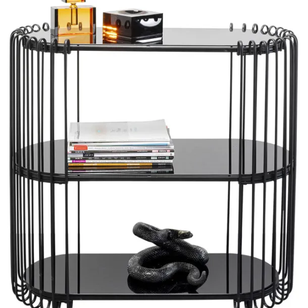console_wire_black_xcm_2.webp Outlet KARE Design Console Wire Black 81x78cm