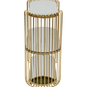 Clearance KARE Design Console Wire Brass 81x78cm