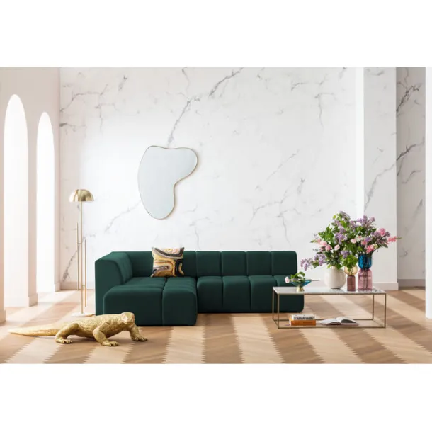 corner_sofa_belami_velvet_1.webp New KARE Design Corner Sofa Belami Velvet Dark Green Left 265cm