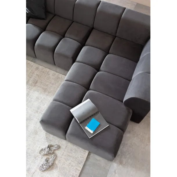 corner_sofa_belami_velvet_2-5.webp Outlet KARE Design Corner Sofa Belami Velvet Grey Right