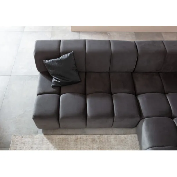 corner_sofa_belami_velvet_3-5.webp Outlet KARE Design Corner Sofa Belami Velvet Grey Right