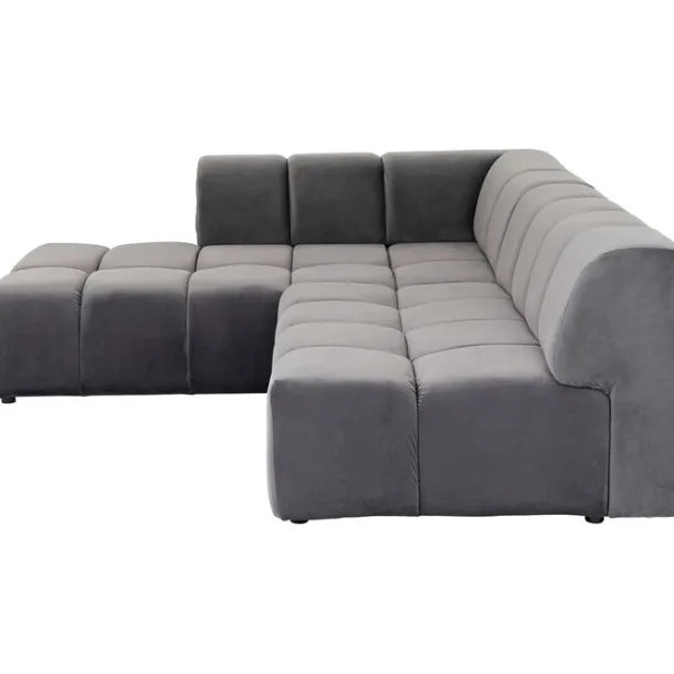 corner_sofa_belami_velvet_5-1.webp Best KARE Design Corner Sofa Belami Velvet Grey Left