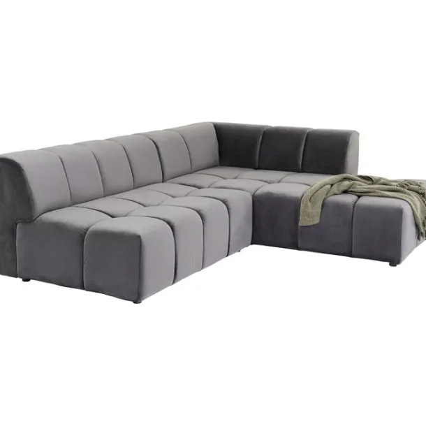 corner_sofa_belami_velvet_5-5.webp Outlet KARE Design Corner Sofa Belami Velvet Grey Right