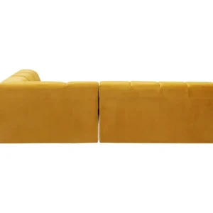 Fashion KARE Design Corner Sofa Belami Velvet Amber Right
